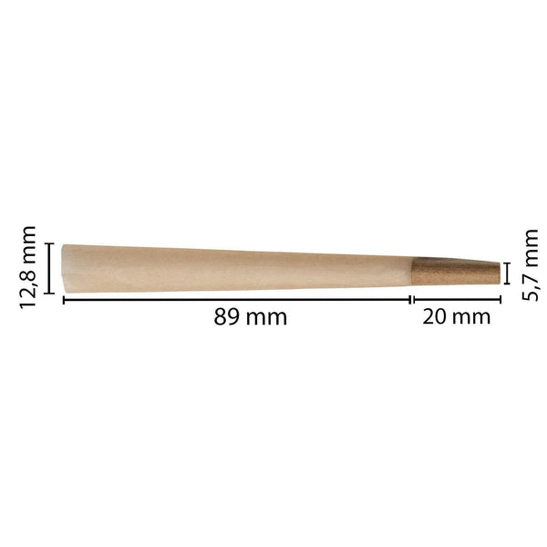 Pre-Rolled Cones Zetla King Size Brown - ABK Usa