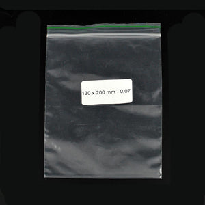 Ziplock Bag 130x200mm  0,07mm - ABK Usa
