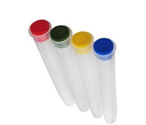 Plastic Tubes PP Soft Clear mixed caps 112mm - ABK Usa
