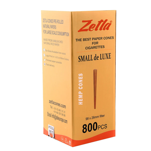 Pre-Rolled Cones Zetla Small De Luxe Hemp - ABK Usa