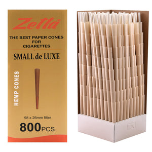 Pre-Rolled Cones Zetla Small De Luxe Hemp - ABK Usa