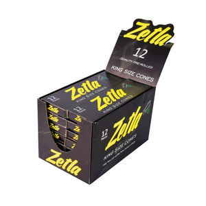 Pre-Rolled Cones Zetla King Size Deluxe 12/14 - ABK Usa