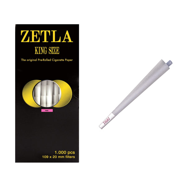 Zetla Pre-Rolled Cones King Size With Logo (Mix Logo) - ABK Usa
