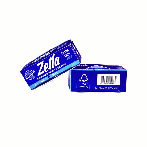 Zetla Rolling Papers Blue Rolls K/S Wide - ABK Usa