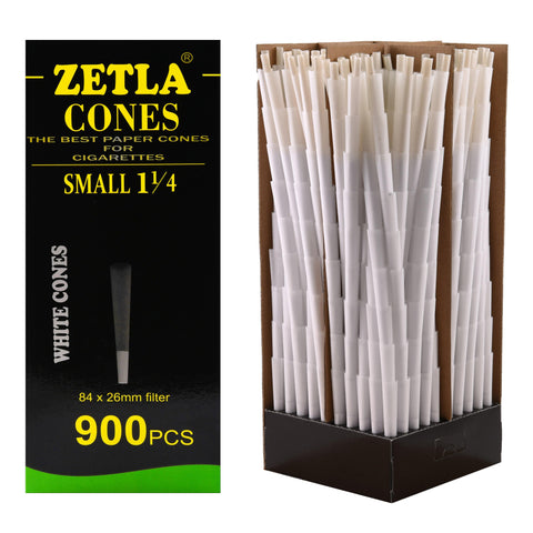Zetla Pre-Rolled Cones Small 1/4 (900 Pcs)