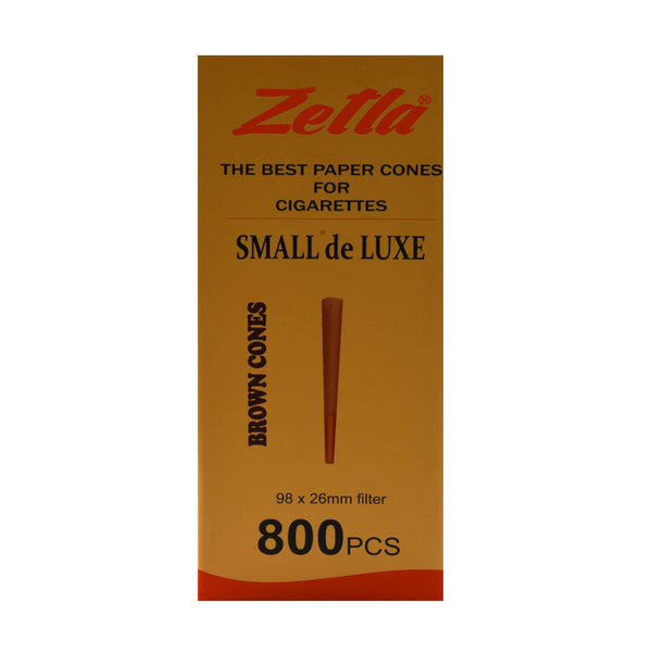 Pre-Rolled Cones Zetla Small De Luxe Brown - ABK Usa