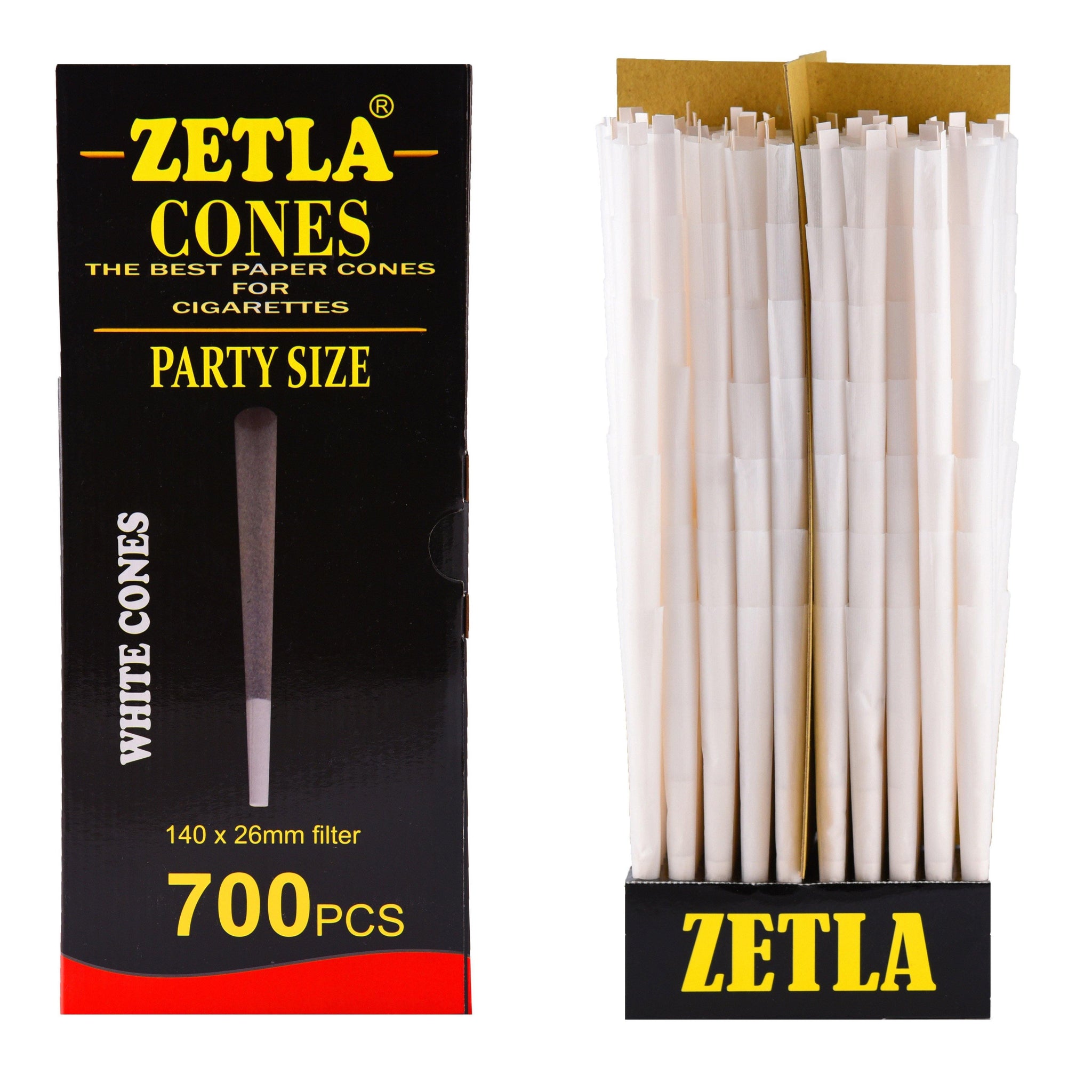 Pre-Rolled Cones Zetla King Size Party - ABK Usa