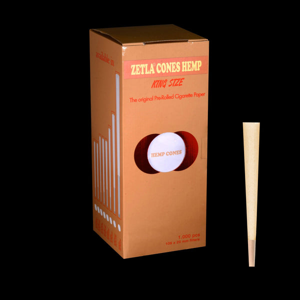 Pre-Rolled Cones Zetla Hemp King Size - ABK Usa