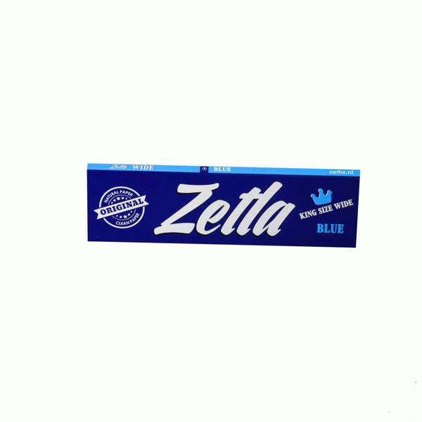 Zetla Rolling Papers Blue King Size Wide - ABK Usa