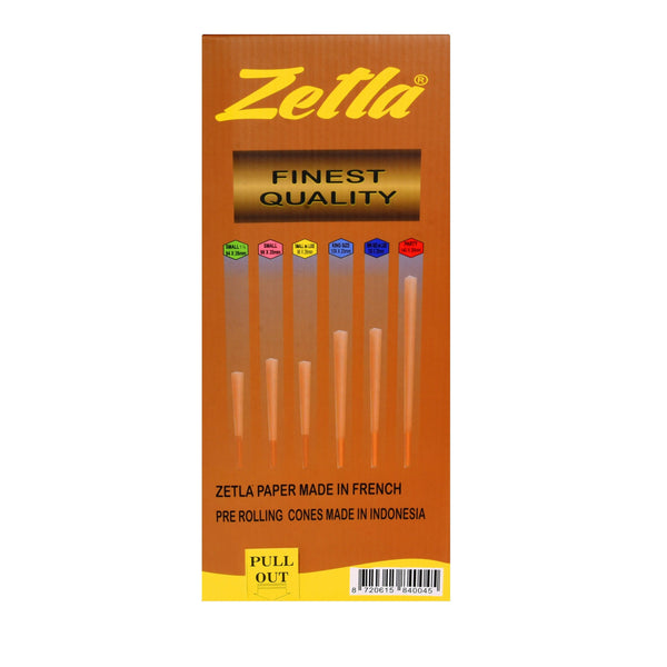 Pre-Rolled Cones Zetla King Size Brown - ABK Usa